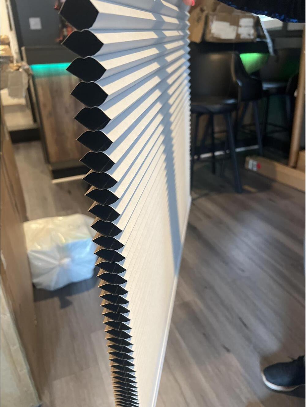 Open Box Cellular Window Shade - Light Filtering, Honeycomb Design - No Brackets - Picture 4 of 6